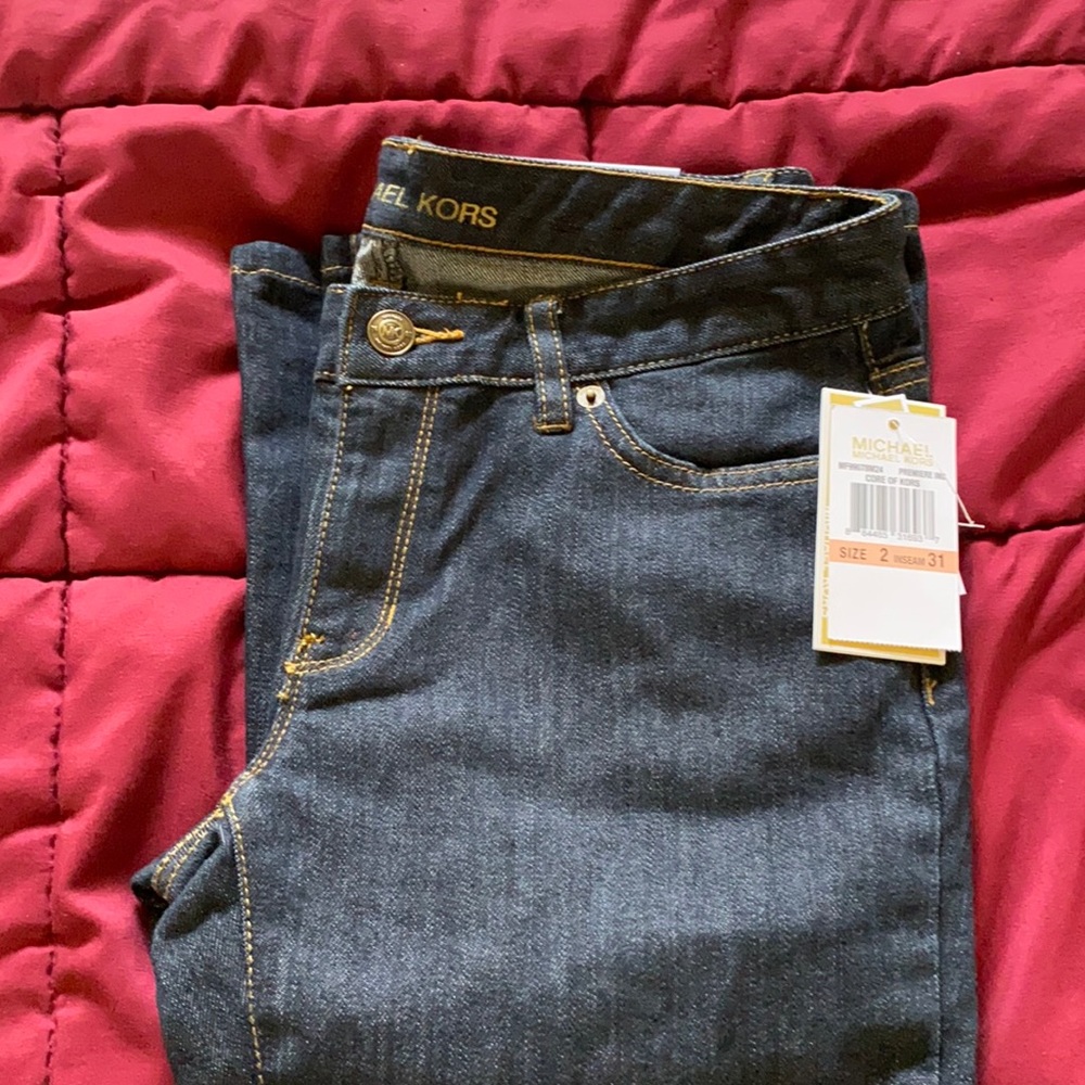 Michael Kors boot cut jeans!